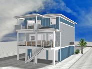 Bergeron modern coastal piling home on Navarre Beach - Thumb Pic 11