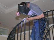 Ornamental iron stair railing - Thumb Pic 19