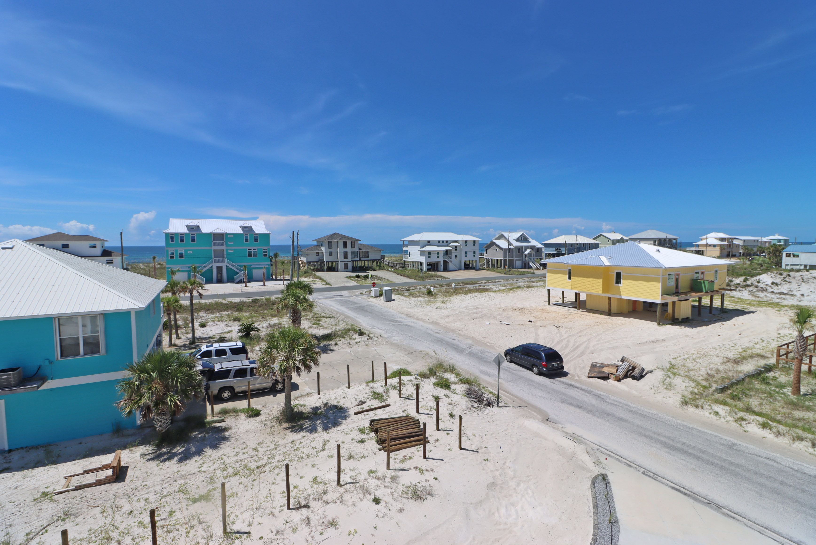 Neff modern coastal piling home on Navarre Beach