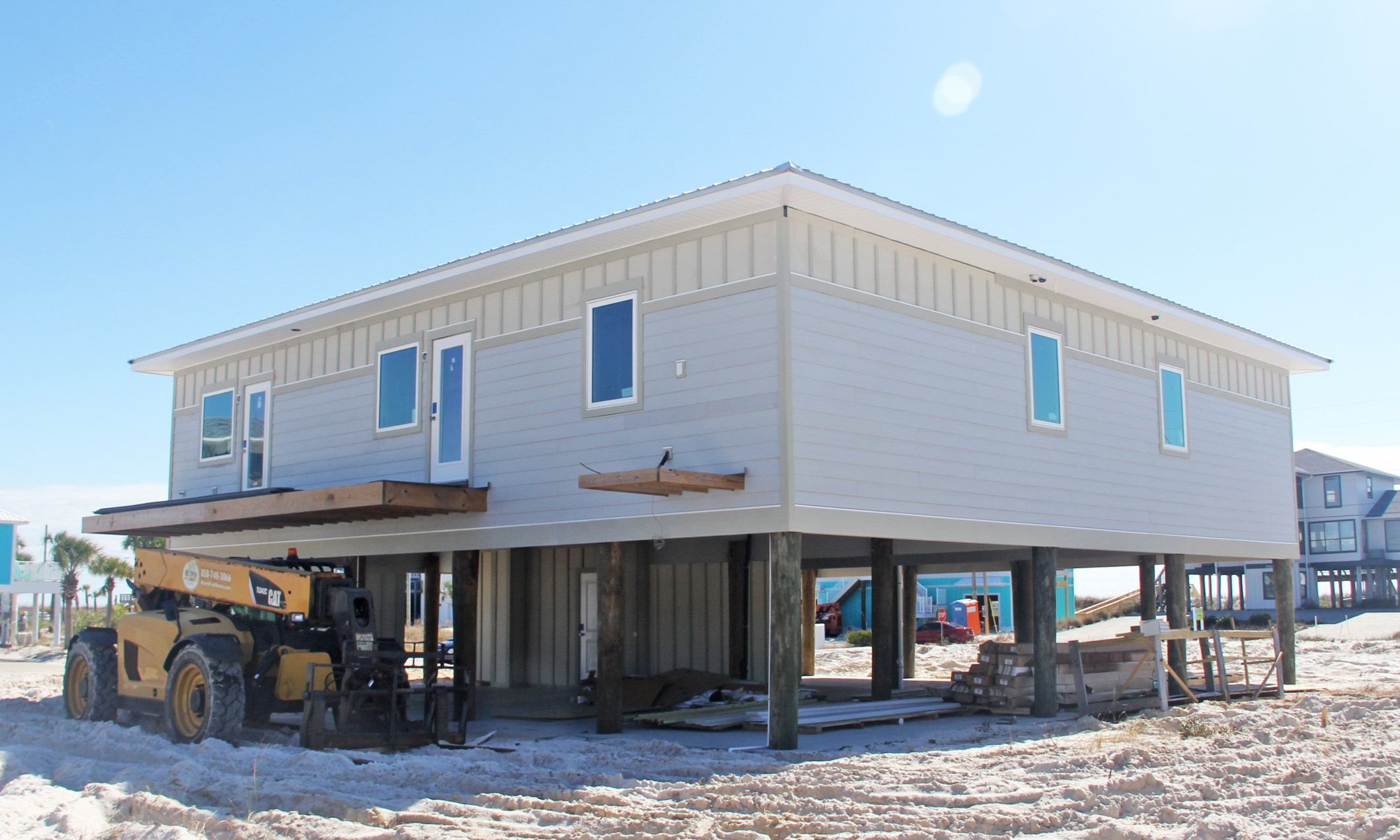 Gomel piling home on Navarre Beach by Acorn Fine Homes