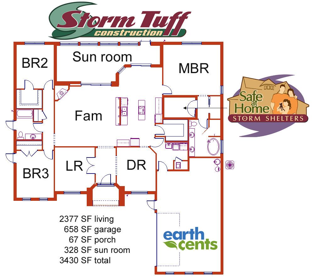 Ellenburg floor plan