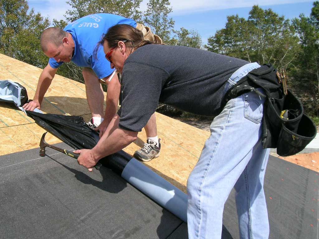 roof underlayment