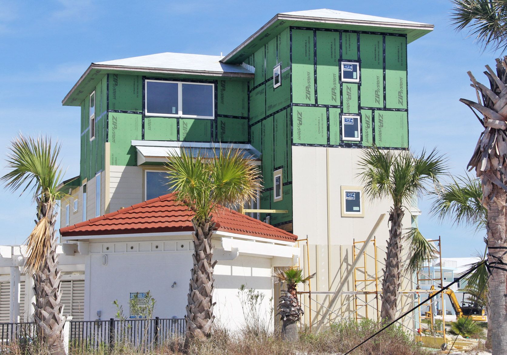 Slone piling home on Navarre Beach by Acorn Fine Homes