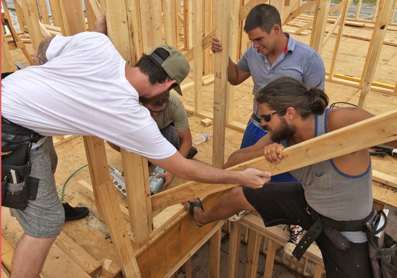 Walker piling home in Navarre Beach by Acorn Fine Homes