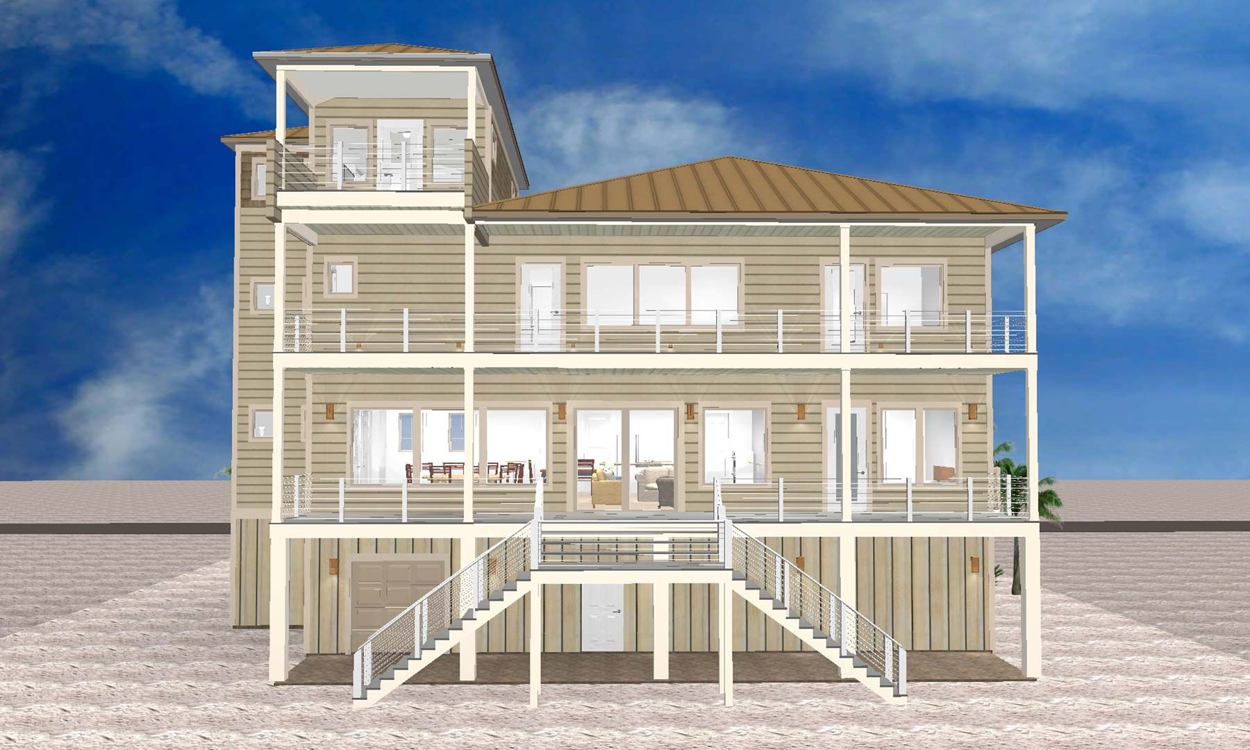 Antinnes residence on Navarre Beach