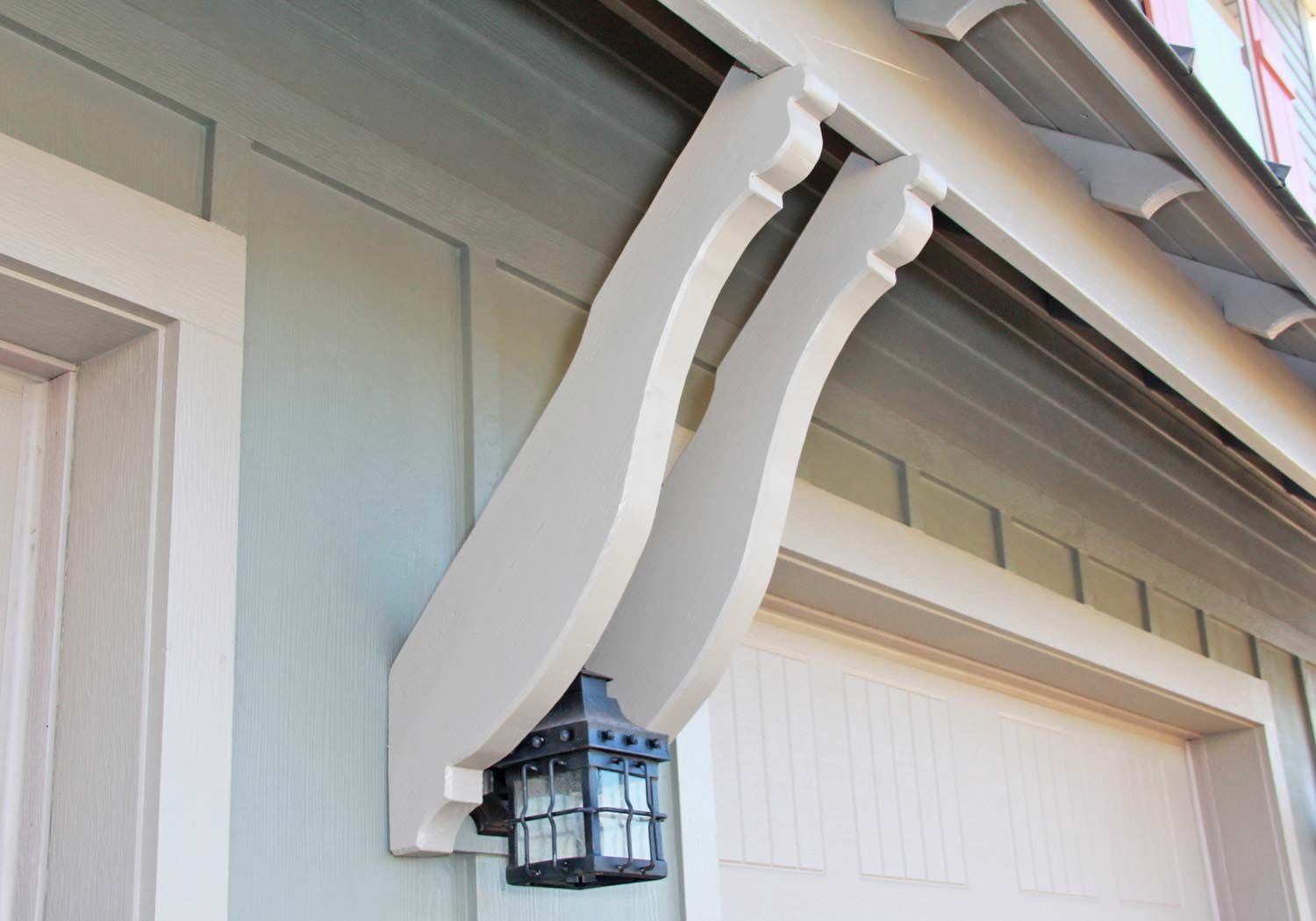 front porch corbels