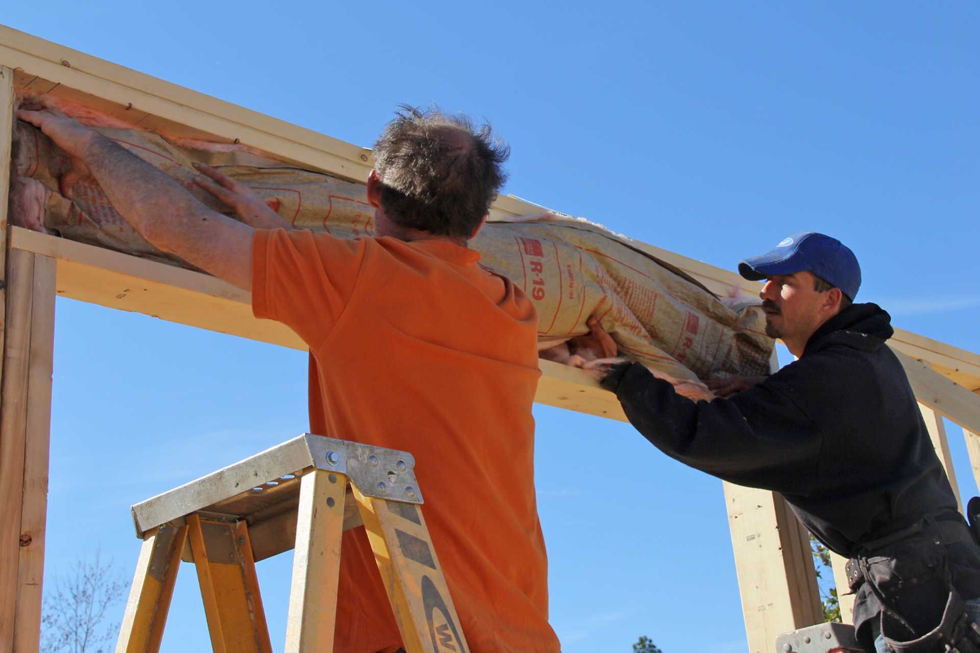 insulating a window header