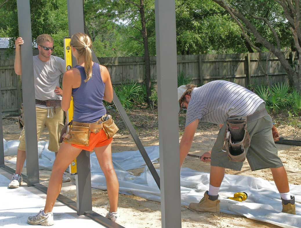 aluminum pool enclosure