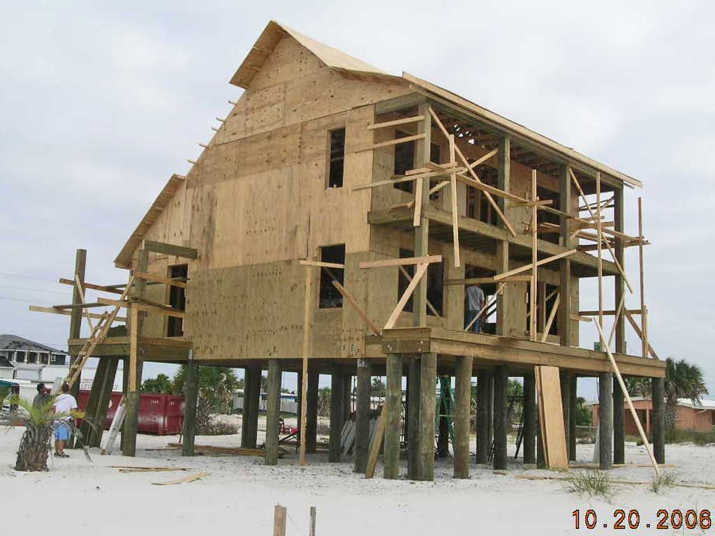 Kelley residence on Pensacola Beach by Acorn Fine Homes