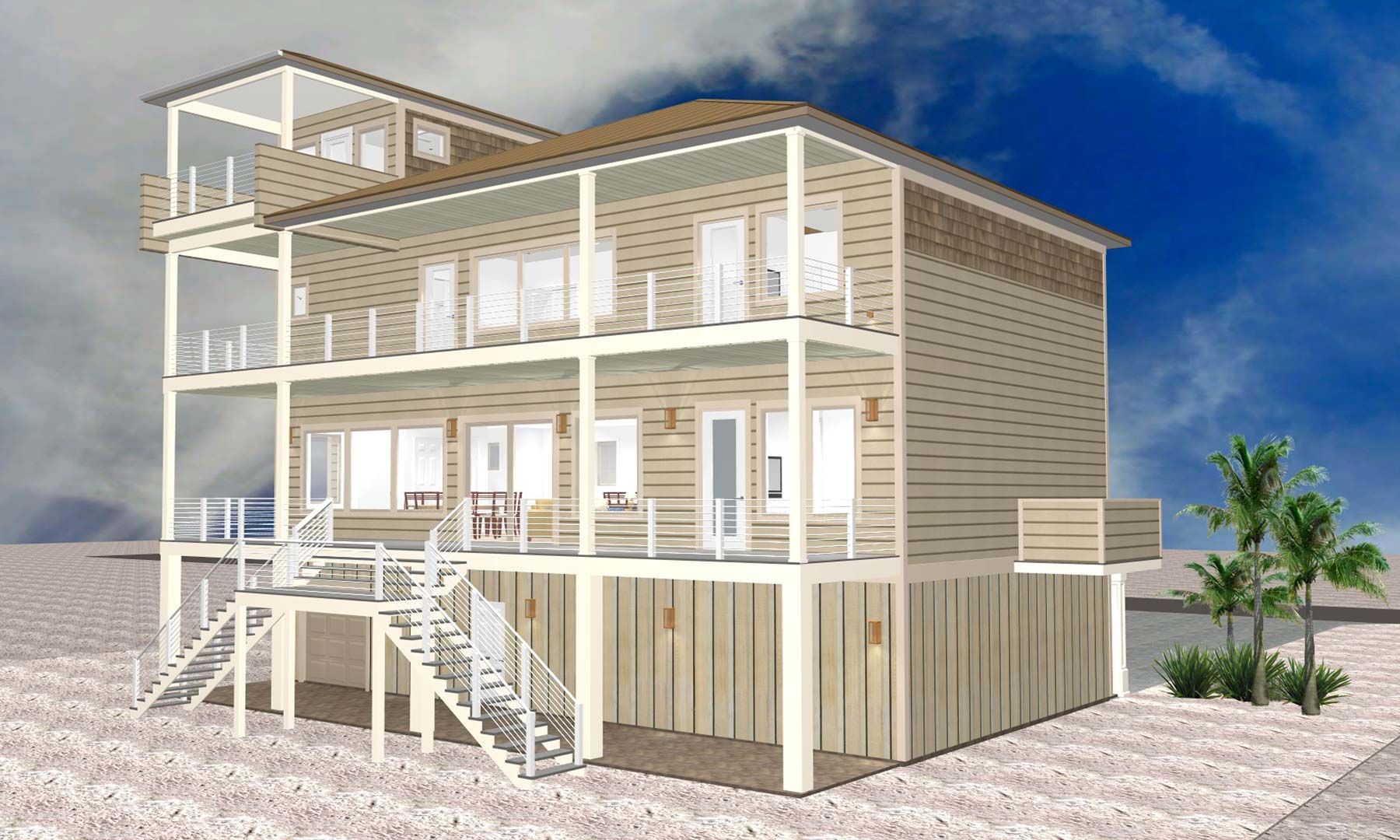 Antinnes residence on Navarre Beach