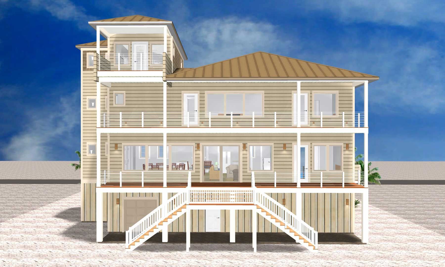 Antinnes residence on Navarre Beach