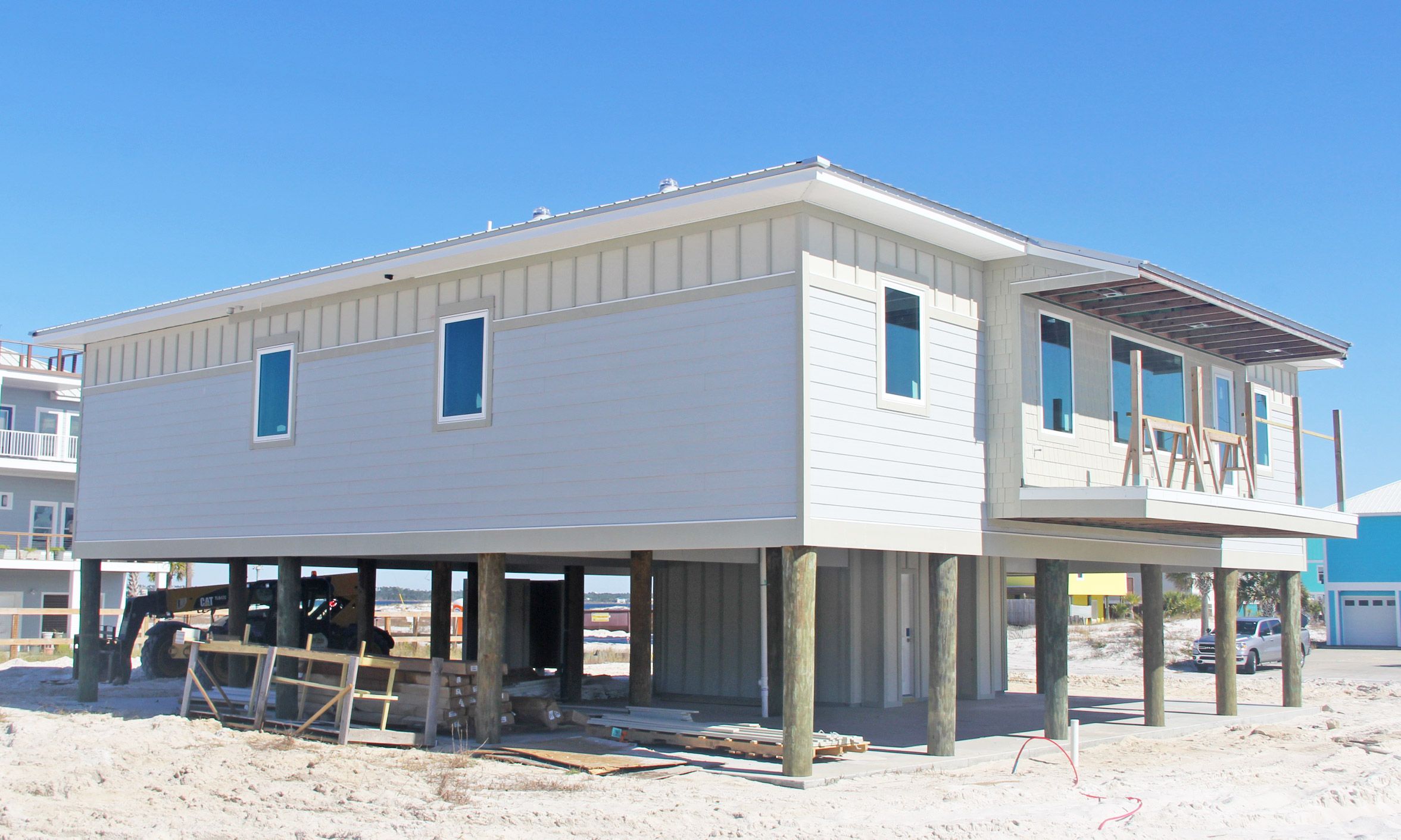 Gomel piling home on Navarre Beach by Acorn Fine Homes