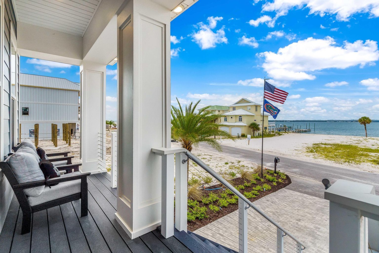 Walker piling home in Navarre Beach by Acorn Fine Homes