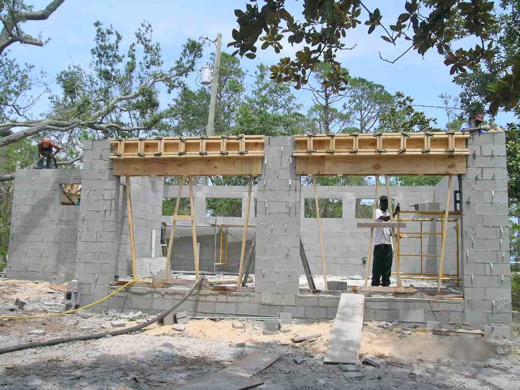 formed up garage arches