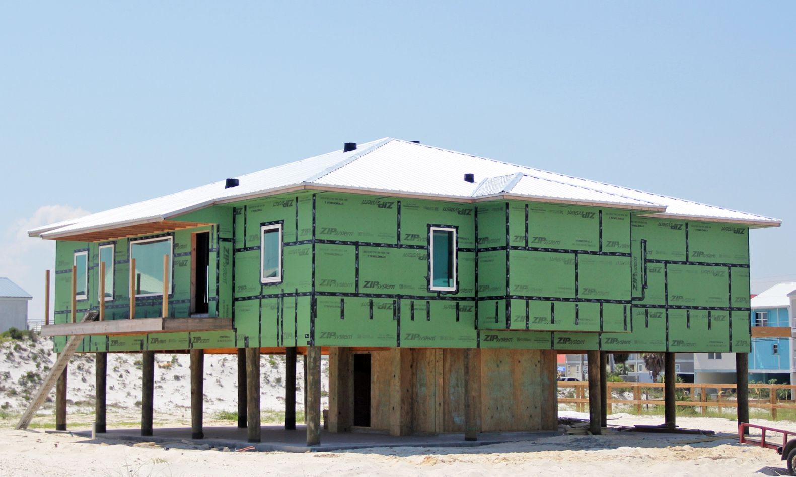 Gomel piling home on Navarre Beach by Acorn Fine Homes